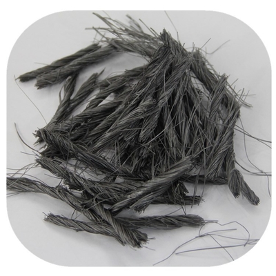 PP Fiber Twisted Bunchy Forta-Ferro Fiber For Industrial Floor