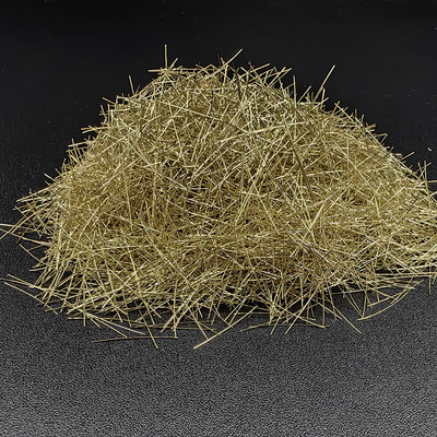 High Performance Brass Coated Micro Steel Fiber For Dry Shotcrete