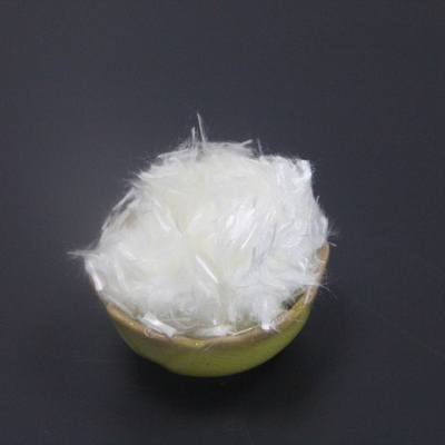 Denier Of 40um Light Yellow Polyvinyl Alcohol PVA Fiber For ECC Concrete