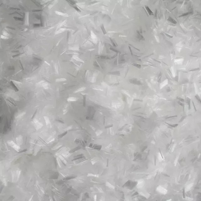 PP Micro Fiber Polypropylene Staple Fiber 12mm For Concrete Cement Additive