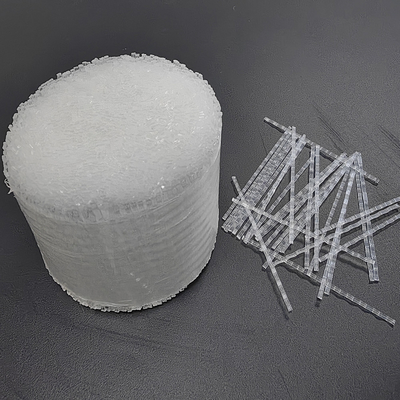 Synthetic Polypropylene Fiber Wave Form 54mm For Shotcrete