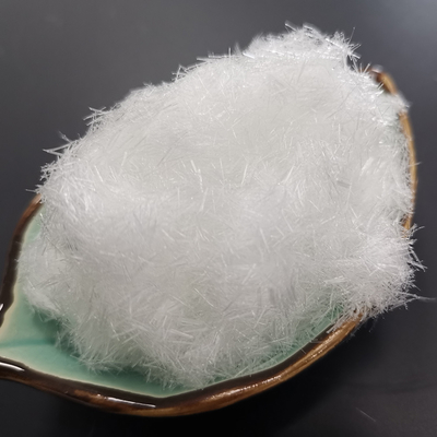 105degree Melting Point PE Fiber Product As Explosion Proof Fiber For Non Fired Bricks