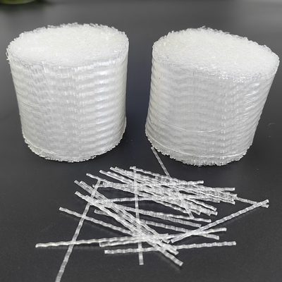 Fibrillated Concrete Polypropylene Fiber Wave Fiber For Concrete Engineering
