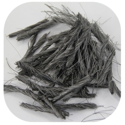 CE Certified Concrete Twisted Bunchy PP Fiber For Concrete Road