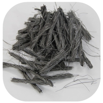 CE Certified Concrete Twisted Bunchy PP Fiber For Concrete Road