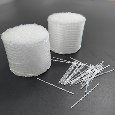 PP Macro Fiber Wave Form Instead of Welded Metal Mesh And Steel Fibers in Concrete Structures For Bridge And Tunnel Roof