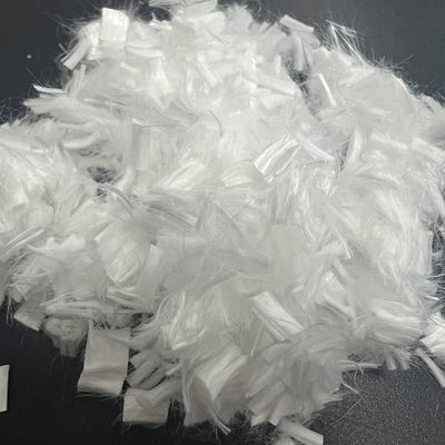 100% Virgin PP Fiber Monofilament 110F For Cement Cracking Resistance