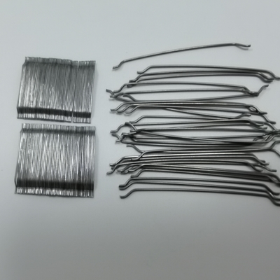 Glued Hooked End Steel Fiber For Industrial Floor Tunnel Shotcreet And Dam