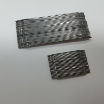 Glued Hooked End Steel Fiber For Industrial Floor Tunnel Shotcreet And Dam