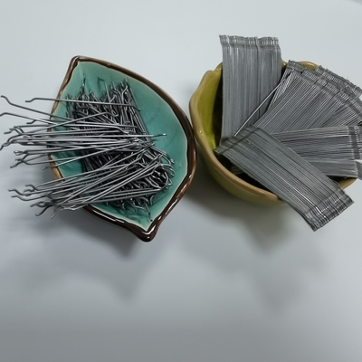 80/60 Glue Hooked End Steel Fiber For Reinforcing Concrete Floor