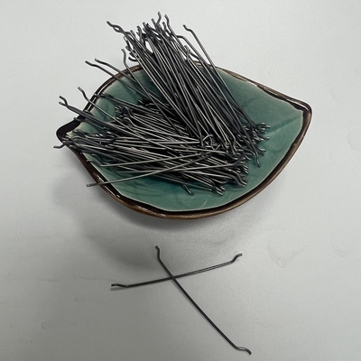CE Certificate Loose End Hooked Type Steel Fiber For Highway Tunnel Lining