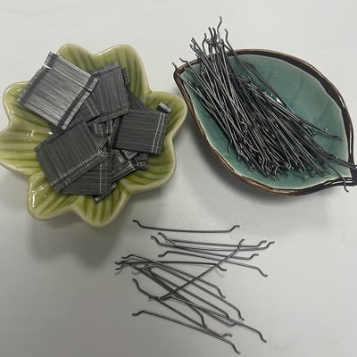CE Certificate Loose End Hooked Type Steel Fiber For Highway Tunnel Lining