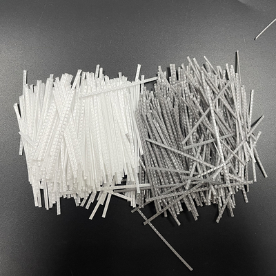 550Mpa PP Macro Fiber Embossed Reinforced Concrete Panel Structure For Various Engineering Fields
