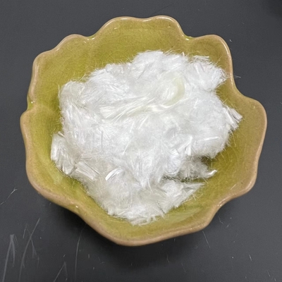 Soft White Polypropylene Monofilament PP Fiber For Concrete Industrial Construction