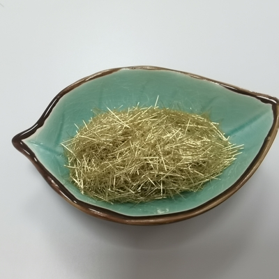 Brass Copper Coated Micro Steel Fiber Fibres For UHPC Ultra High Performance Concrete