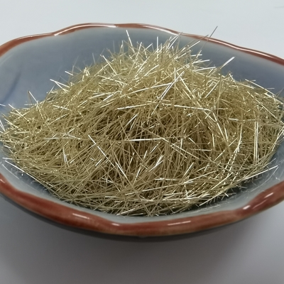 0.2mm 0.22mm Diameter Brass Coated Micro Steel Fiber For UHPC And Concrete