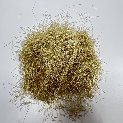 Good Comprehensive Effect Copper Coated Micro Steel Fiber For UHPC Concrete And Engineering