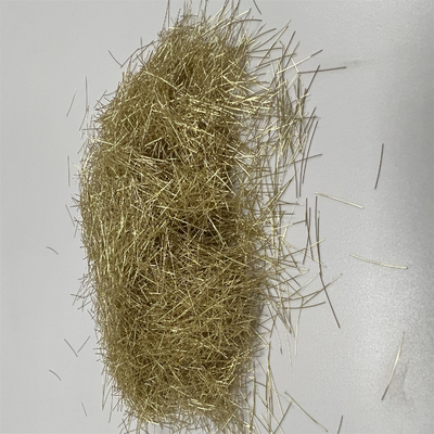 Good Comprehensive Effect Copper Coated Micro Steel Fiber For UHPC Concrete And Engineering