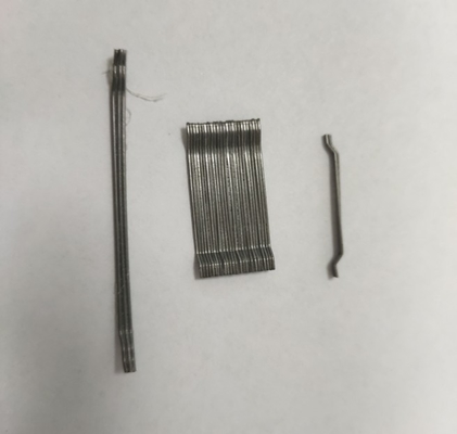 High Bonding Strengh Gray Steel Fiber For Improve Concrete Bonding And Tensile Strength