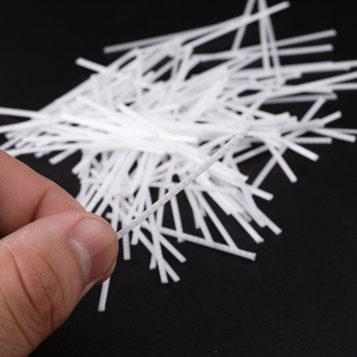 Good Toughness PP Macro Fiber Embossed For Water Conservancy And Hydropower Projects