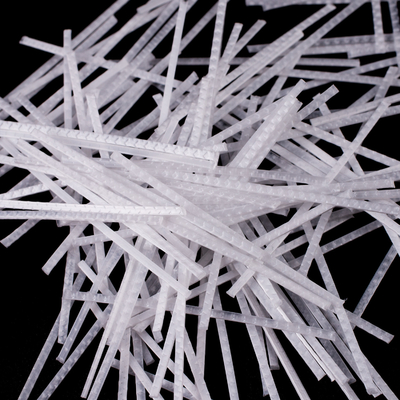 Good Toughness PP Macro Fiber Embossed For Water Conservancy And Hydropower Projects