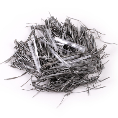Hybrid Type PP Fiber Twisted Bunchy And Mesh Combined For Reinforcement