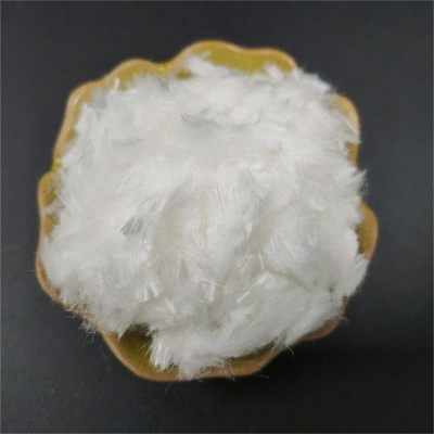 6-18 Mm Polyamide Fiber For Reduces Formation Of Plastic Shrinkage Cracking In Concrete