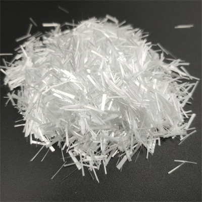 6mm White HD Glass Fiber For Anti Cracking And Reinforcement Concrete