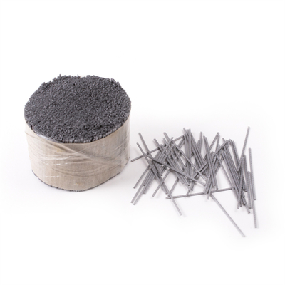 Excellent Antiblocking Effect Synthetic PP Macro Fiber Embossed For Foundations And Roads