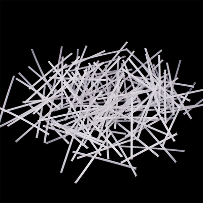 Excellent Antiblocking Effect Synthetic PP Macro Fiber Embossed For Foundations And Roads