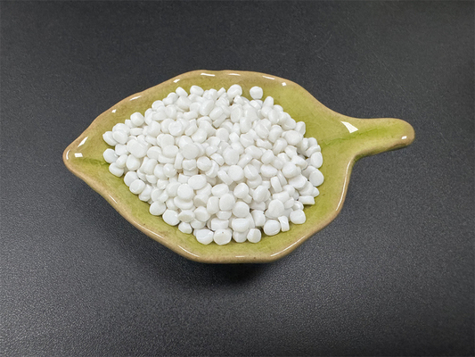 Efficient  White Filling Granule Barium Sulfate Masterbatch With PP Carrier