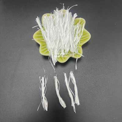 Polypropylene Macro Fiber Twisted Bundle For Concrete Reinforcement In Building Construction PP Fiber Model