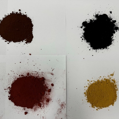 Brown Iron Oxide With High Tinting Power For Paints And Stained Glass