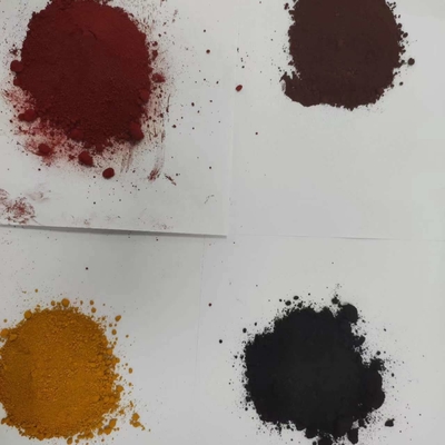 Iron Oxide Pigment For Comestics And Paper , Plastic And Rubberack Pigment For Pig