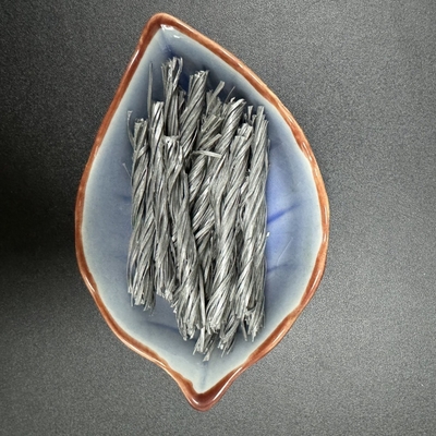 High Strength PP Fiber Twisted Bunchy Form for Concrete Reinforcement in Construction Projects with Better Dispersion