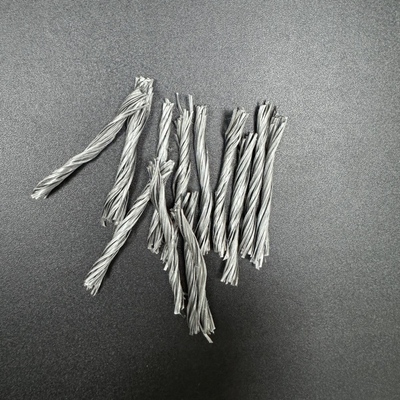 High Strength PP Fiber Twisted Bunchy Form for Concrete Reinforcement in Construction Projects with Better Dispersion