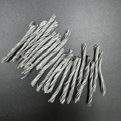 High Strength PP Fiber Twisted Bunchy Form for Concrete Reinforcement in Construction Projects with Better Dispersion
