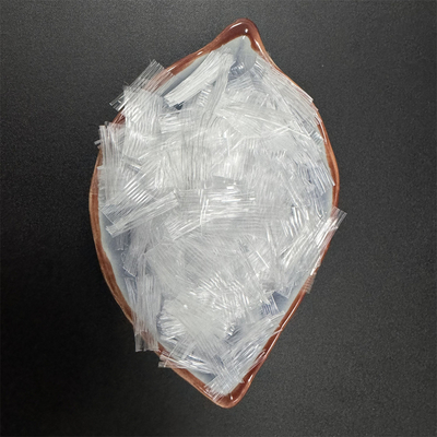 10mm PP Mesh Fiber Improve Tensile And Bending Strength For Shotcrete