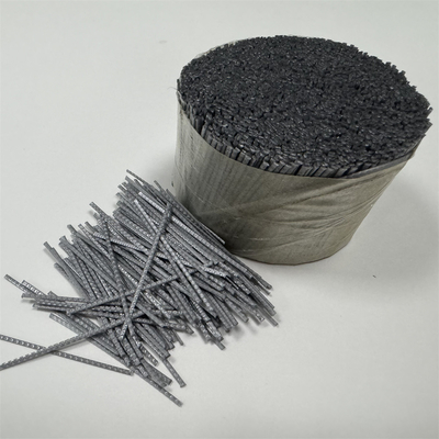 550Mpa PP Macro Fiber Embossed Reinforced Concrete Panel Structure For Various Engineering Fields