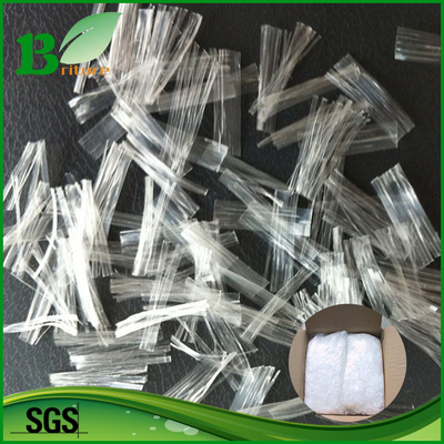 Polypropylene fiber PP fiber mesh for adding in concrete as reinforcement