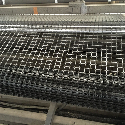 39x39mm Polypropylene PP Biaxial Geogrid Glass For Road Base Reinforcement