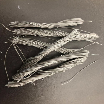The systhetic Fiber for reinforce the Concrete PP Fiber Bunchy Form