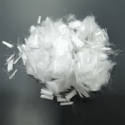 White Micro Polypropylene Concrete PP Fiber Fiberglass Cement