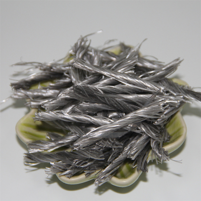 Crack Resistant Macro Strengthening Nylon Concrete Fibers 50mm