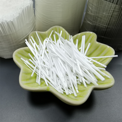 Synthetic Macro Polypropylene Concrete PP Fiber For Screed grey