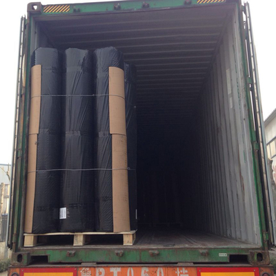 Fiberglass Geogrid Or Polyester Geogrid Composited With Nonwoven Fabric